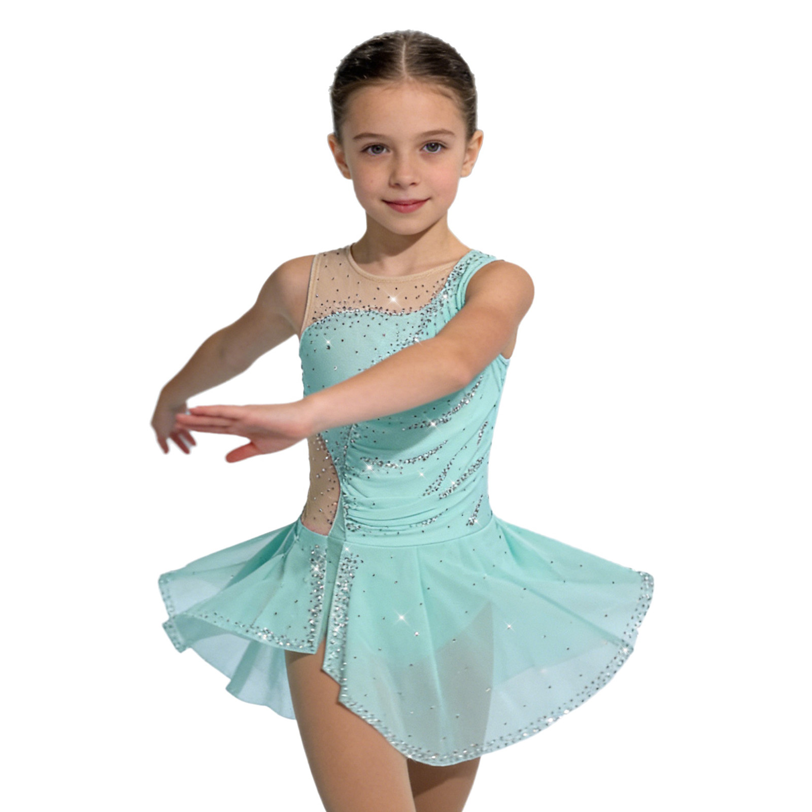 Costume da Pattinaggio Artisti - Rhinestone Banding Trim recensione e prezzo