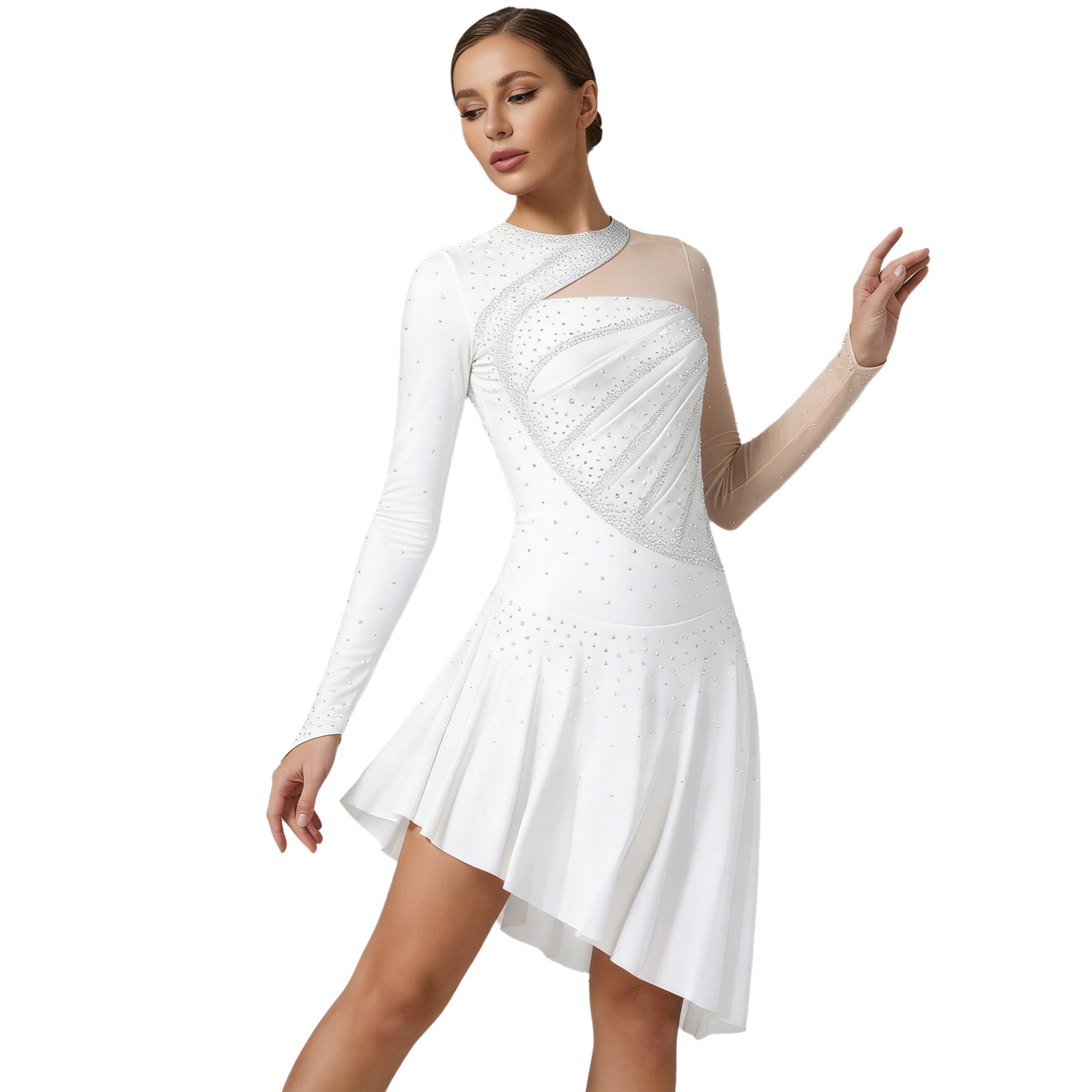 Costume da Danza Lirica per Do - Rhinestone Banding Trim recensione e prezzo