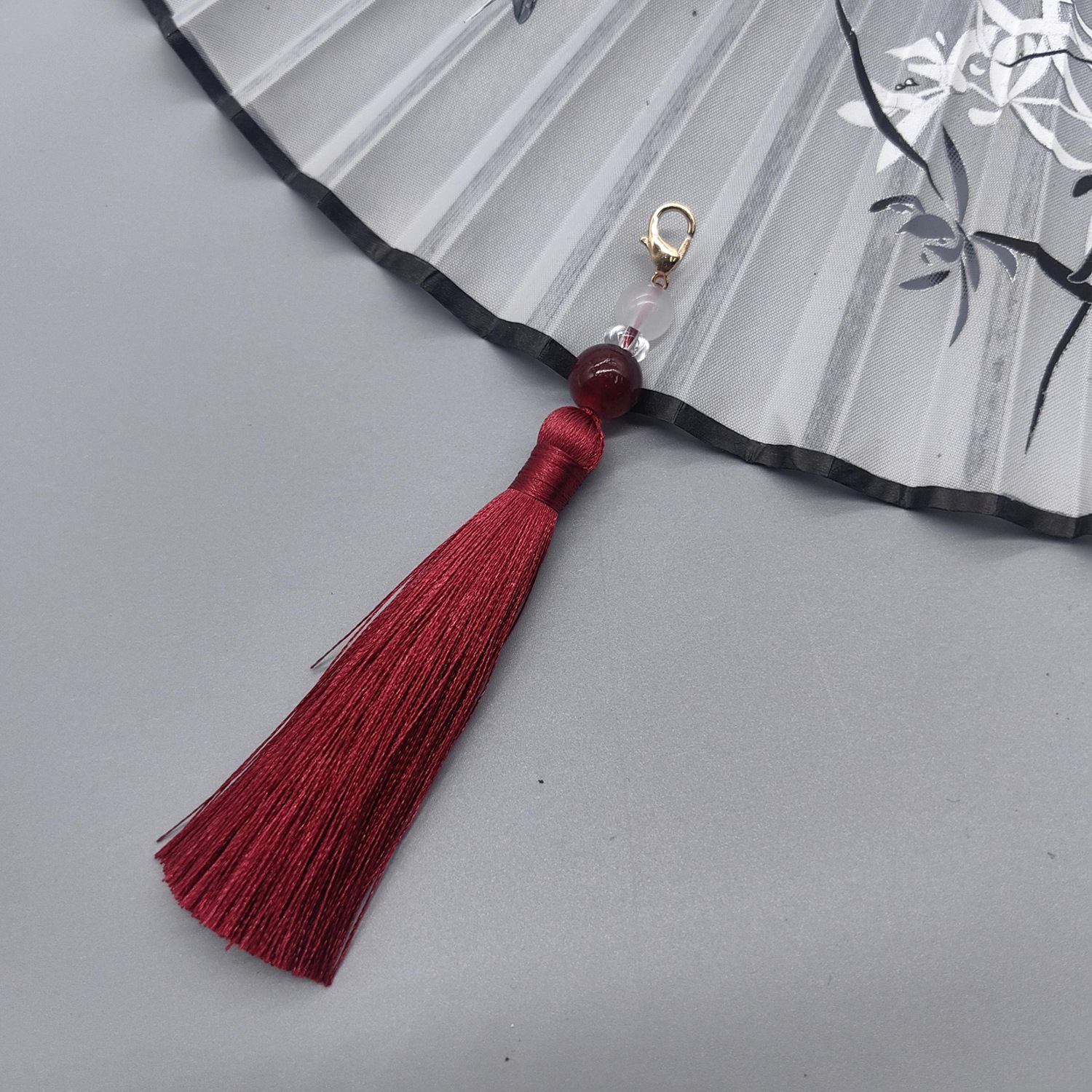 Ciondolo a nappa con moschetto - Beaded Trim Fringe recensione e prezzo