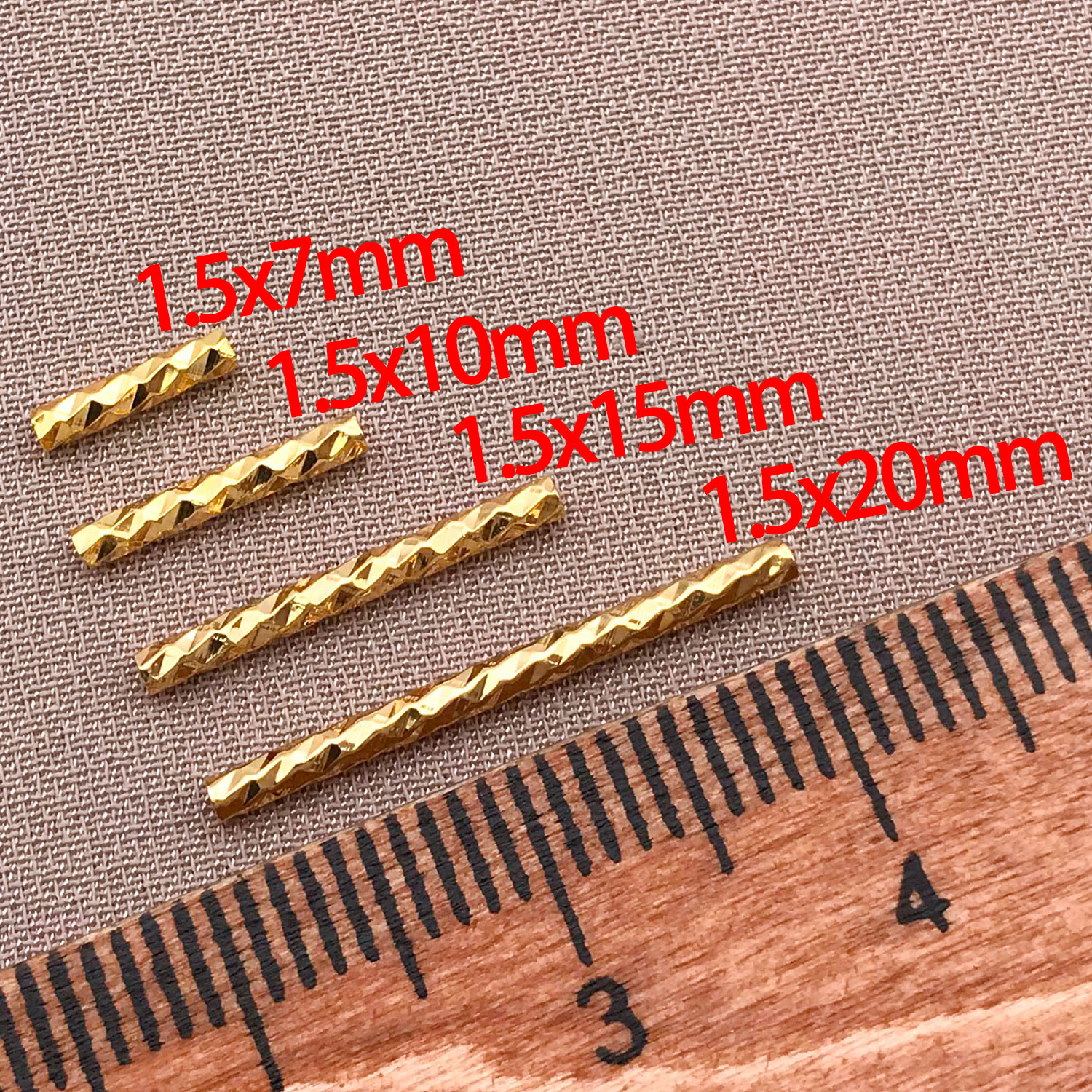 20 pz 18 K Rame Placcato Vero  - Embroidery Embellishments recensione e prezzo