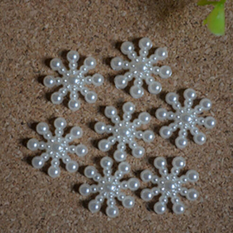 100 pz bianco perla resina fio - Christmas Craft Embellishment recensione e prezzo
