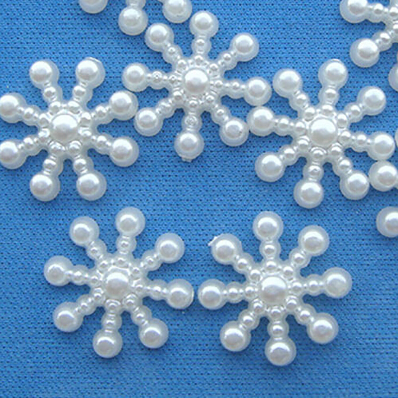 100 pz bianco perla resina fio - Christmas Craft Embellishment recensione e prezzo