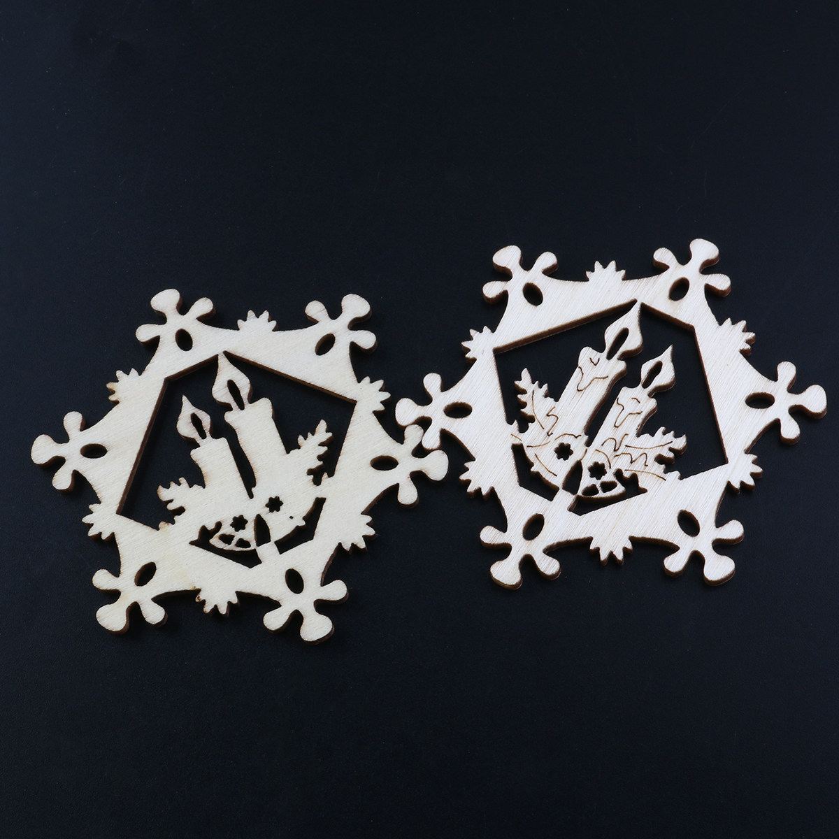 10 Pezzi Pendenti a Fiocco di  - Christmas Craft Embellishment recensione e prezzo