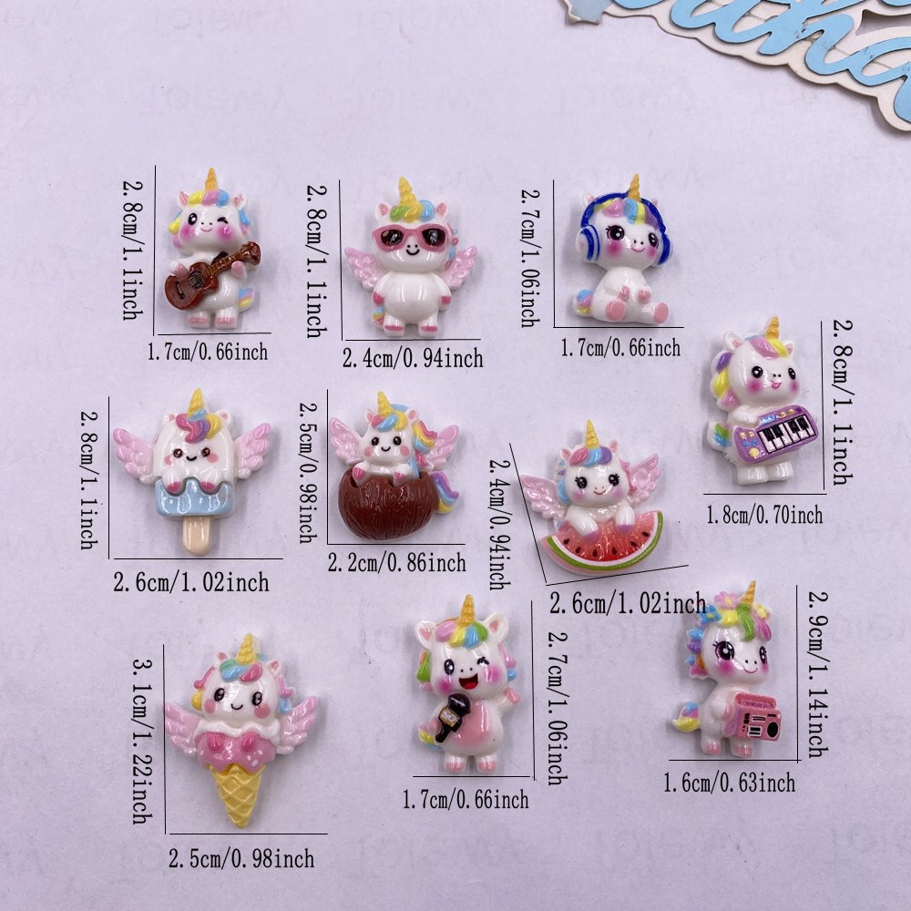 10 Pezzi di Decorazioni in Res - Christmas Craft Embellishment recensione e prezzo