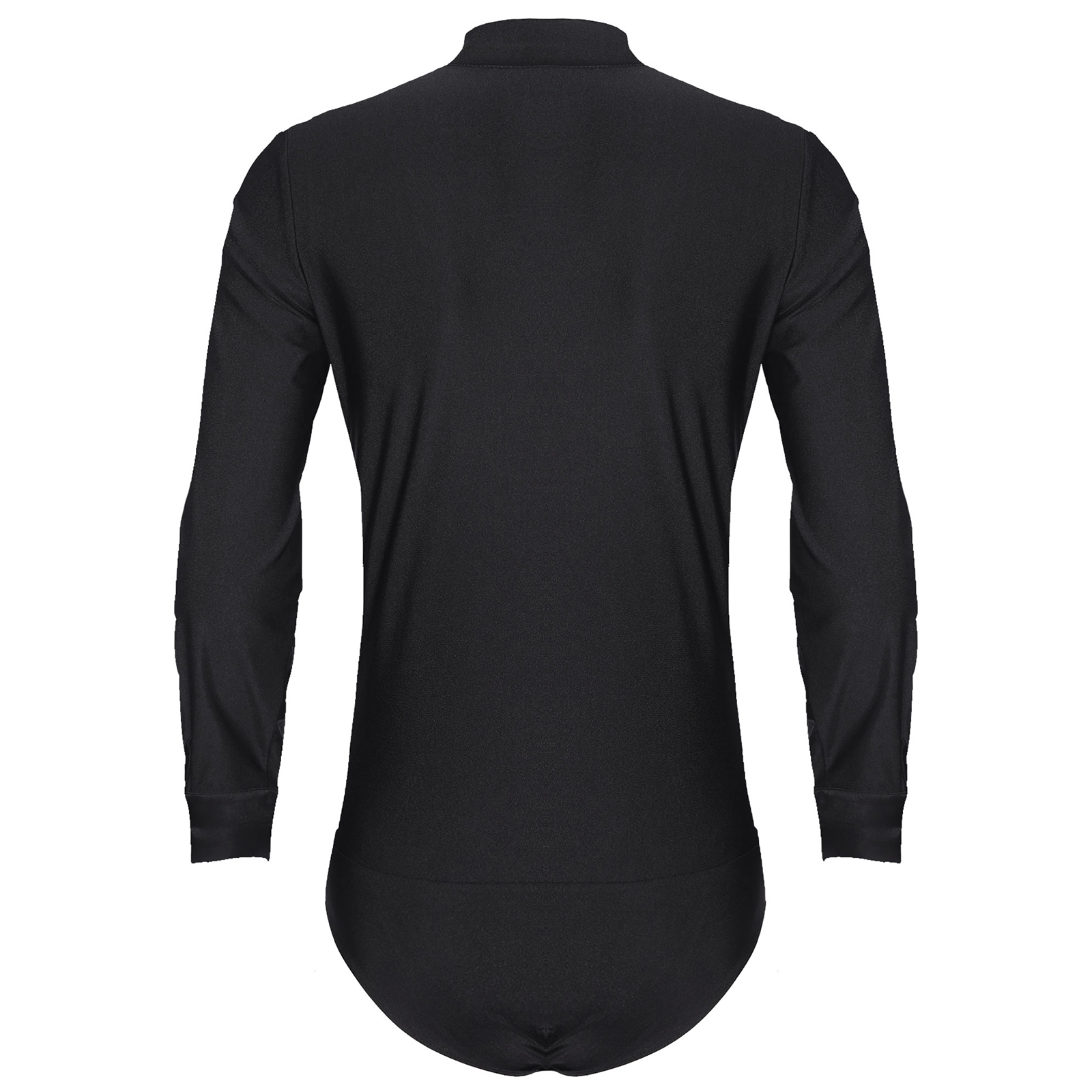 Camicia da body da ballo latin - Rhinestone Banding Trim recensione e prezzo