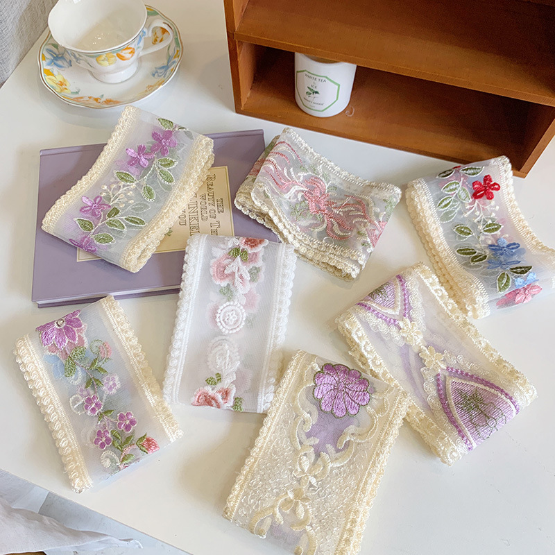 Nastro floreale ricamato in pi - Lace Ribbon Trim recensione e prezzo