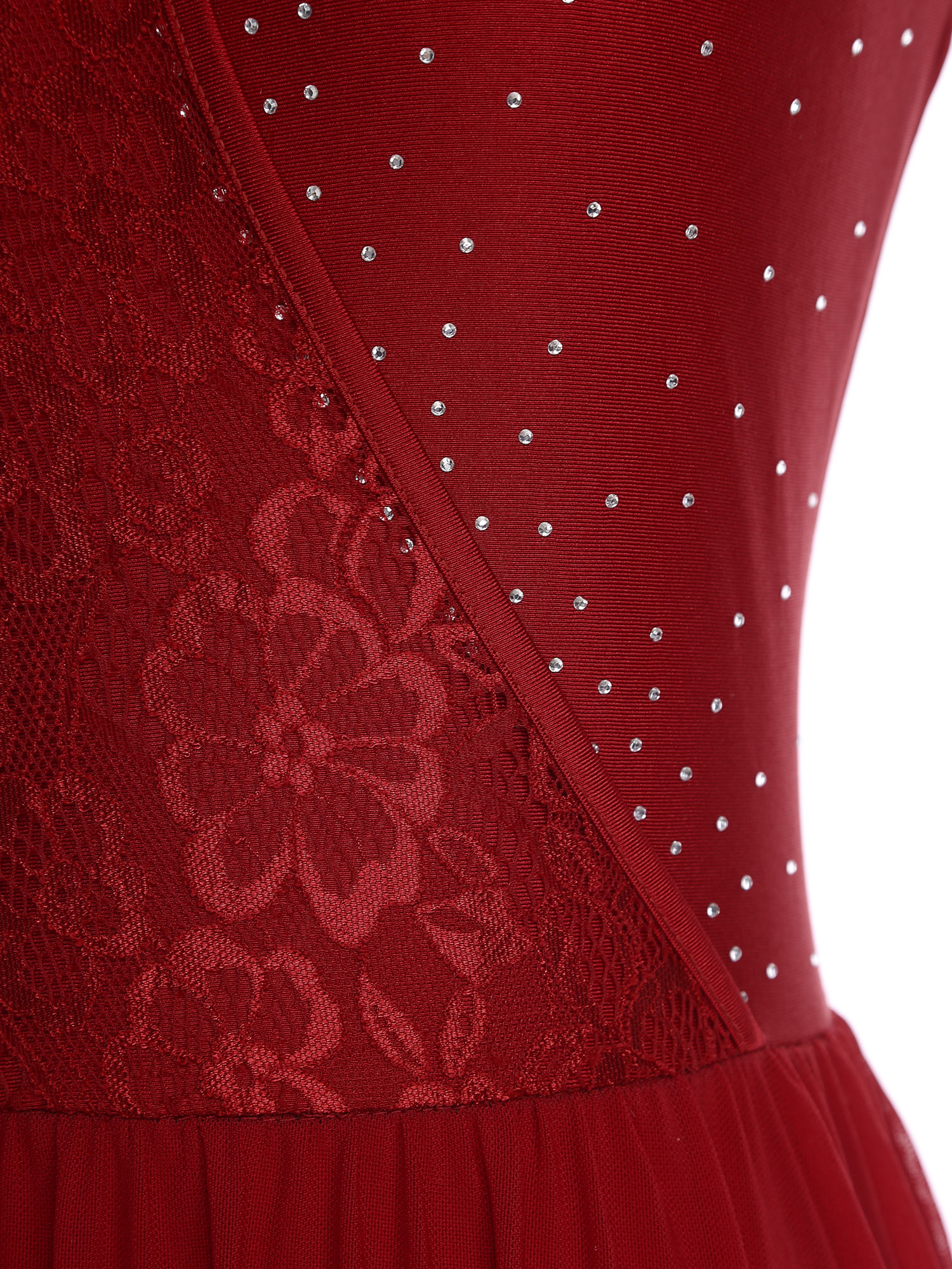 Abito da Danza Lirica per Donn - Rhinestone Banding Trim recensione e prezzo