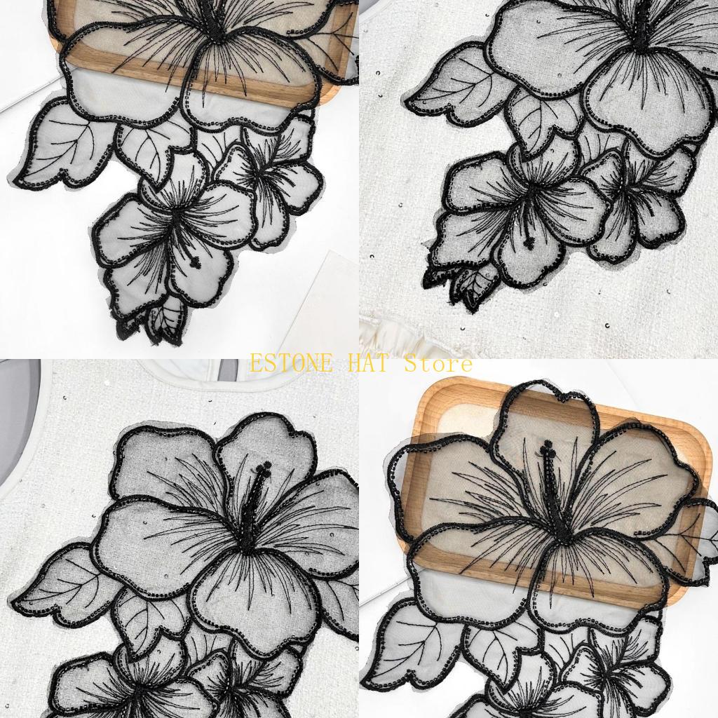 49MF Toppe da cucito floreali  - Applique Patch Flower recensione e prezzo