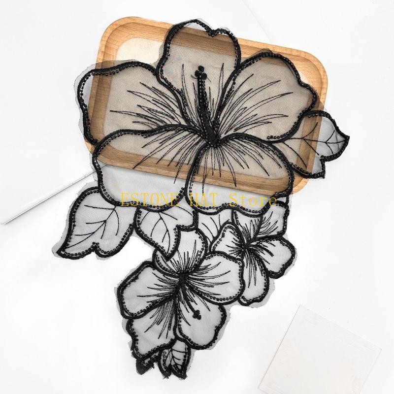 49MF Toppe da cucito floreali  - Applique Patch Flower recensione e prezzo