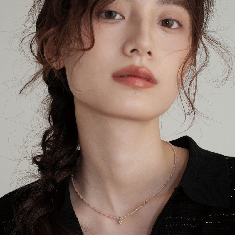 Collana con ciondolo zircone s - Pearl Trim Chain recensione e prezzo