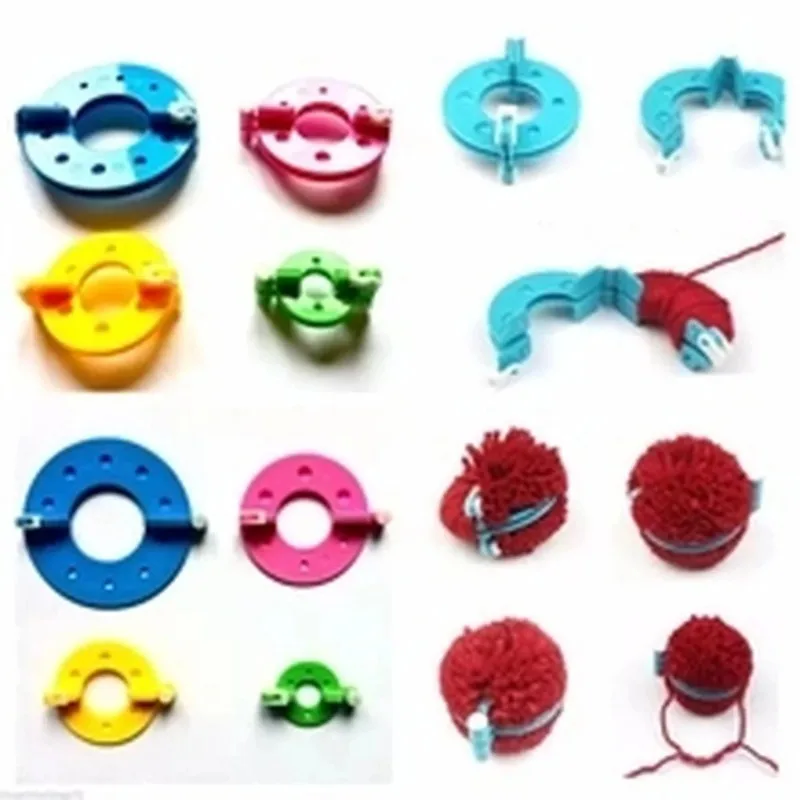 8PCS 4Sizes Fluff Ball Weaver  - Pom Pom Maker Tool recensione e prezzo