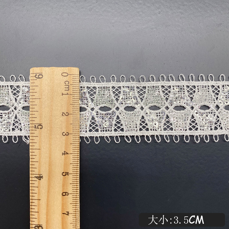 Paillettes indossabili vuote n - Lace Ribbon Trim recensione e prezzo