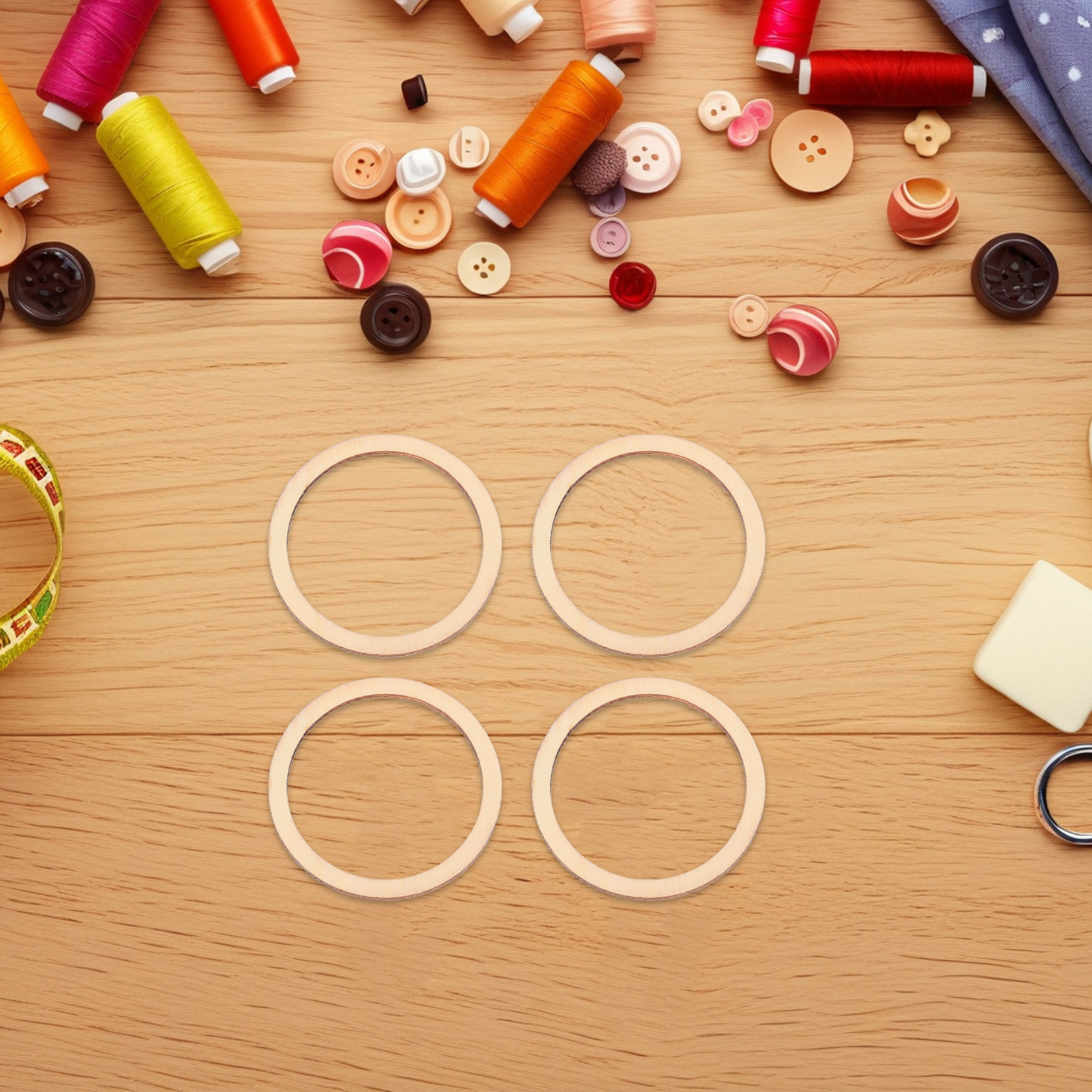 50 Pezzi Decorazioni Circolari - Christmas Craft Embellishment recensione e prezzo