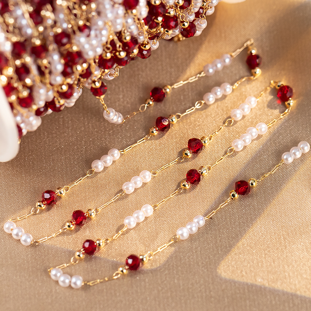 50 cm/100 cm Perla d'imitazion - Pearl Trim Chain recensione e prezzo