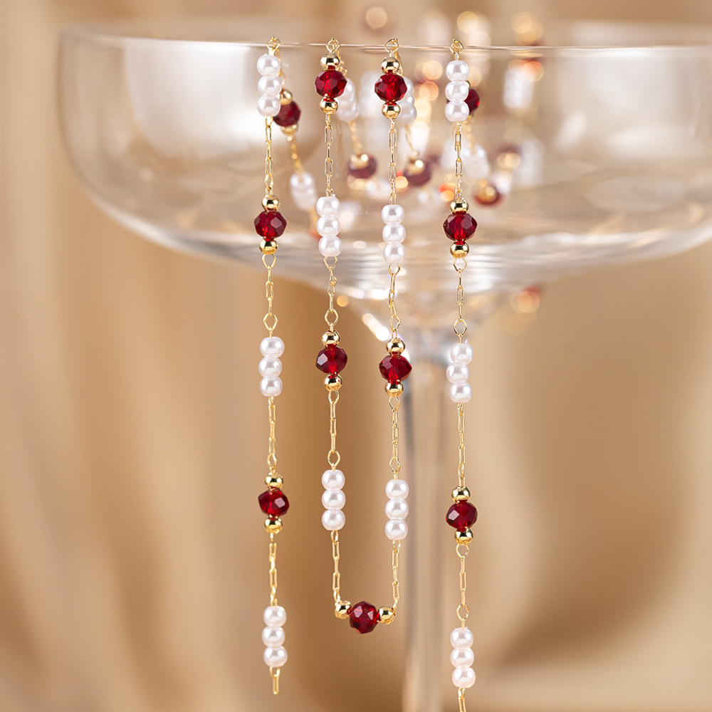 50 cm/100 cm Perla d'imitazion - Pearl Trim Chain recensione e prezzo