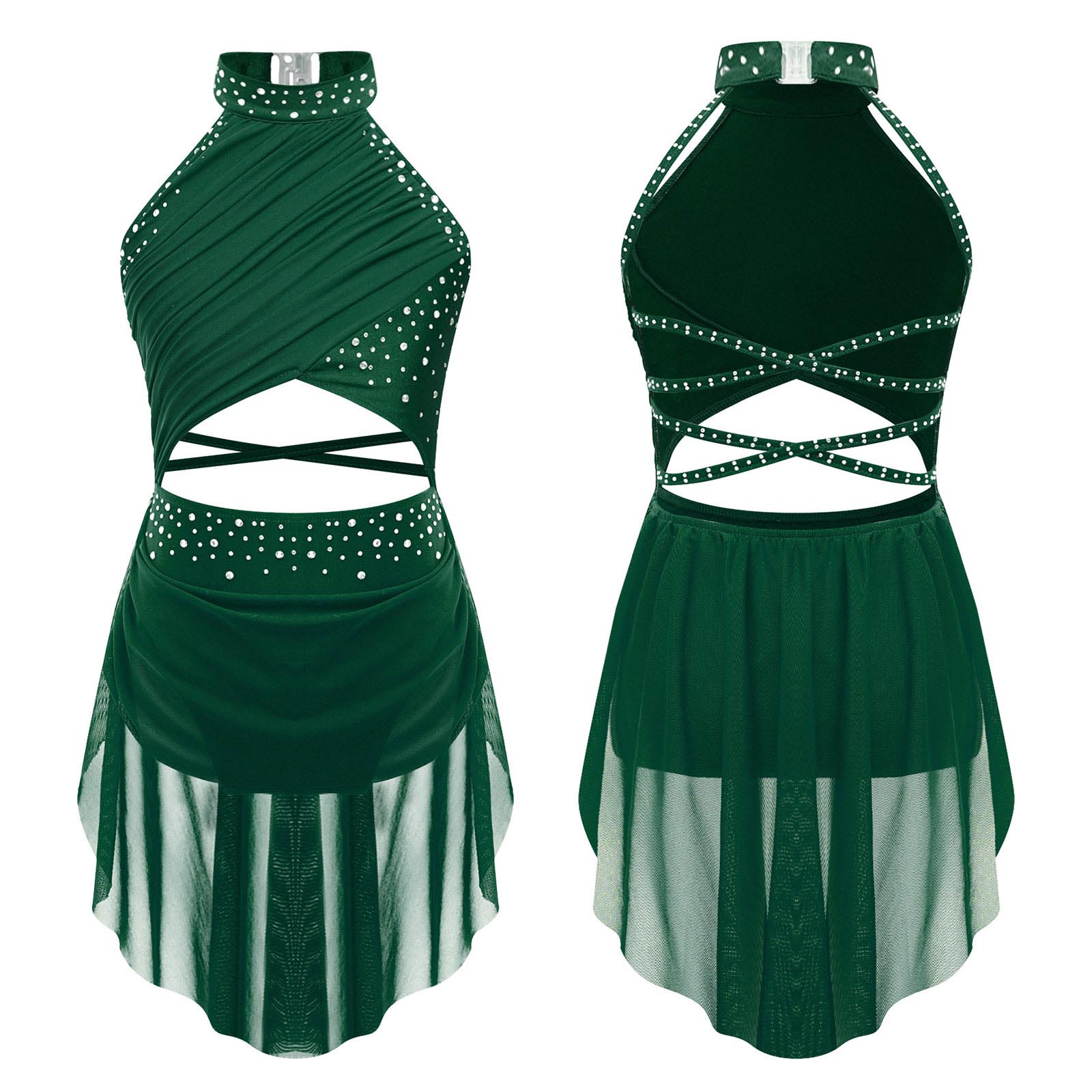 Abito da ballo lirico per raga - Rhinestone Banding Trim recensione e prezzo