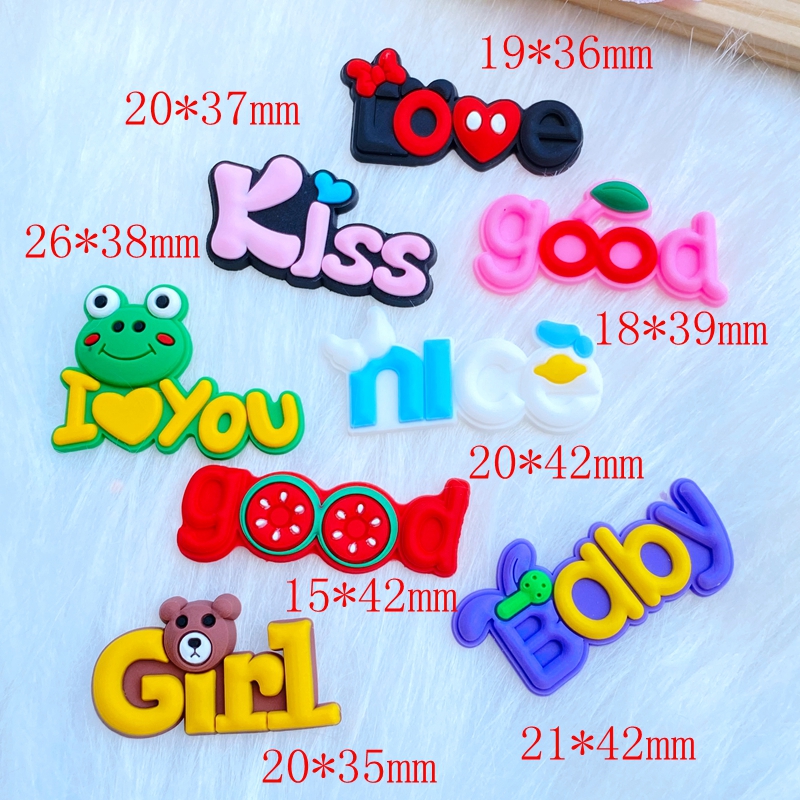 20 pz nuovo Mini belle lettere - Embellishment Glue Craft recensione e prezzo