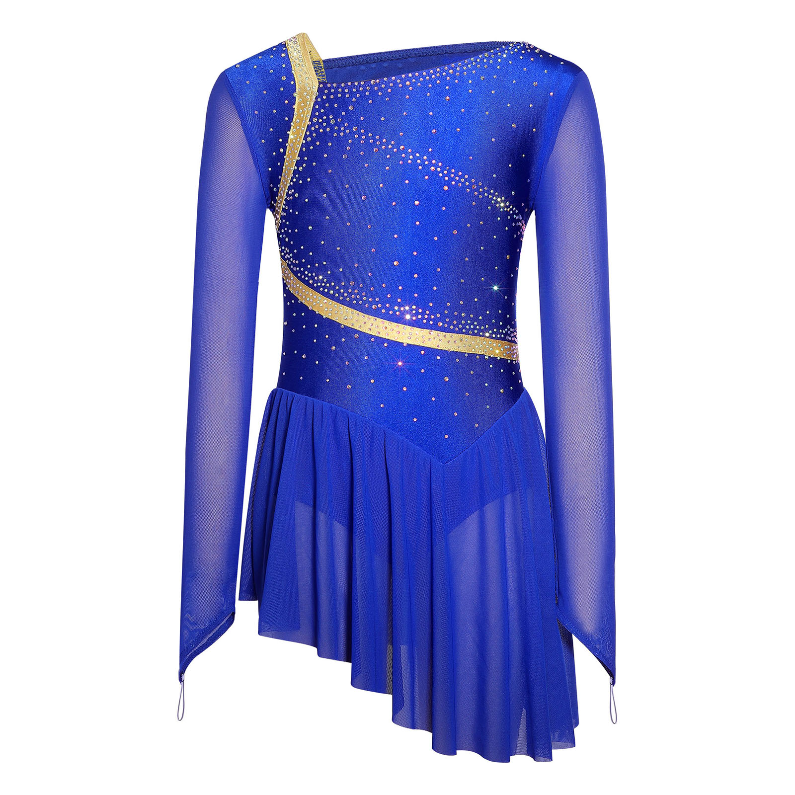 Body da Ginnastica Ritmica per - Rhinestone Banding Trim recensione e prezzo