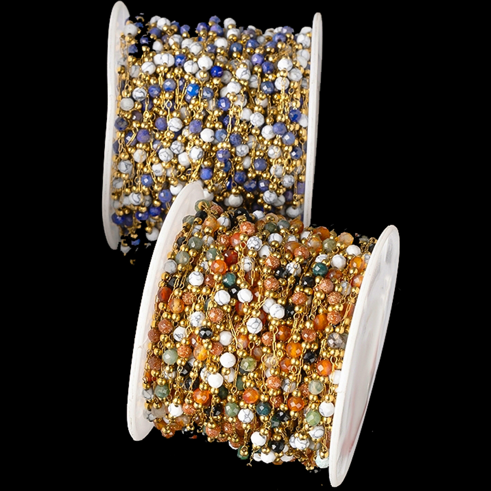 1 metro elegante mix di perlin - Pearl Trim Chain recensione e prezzo