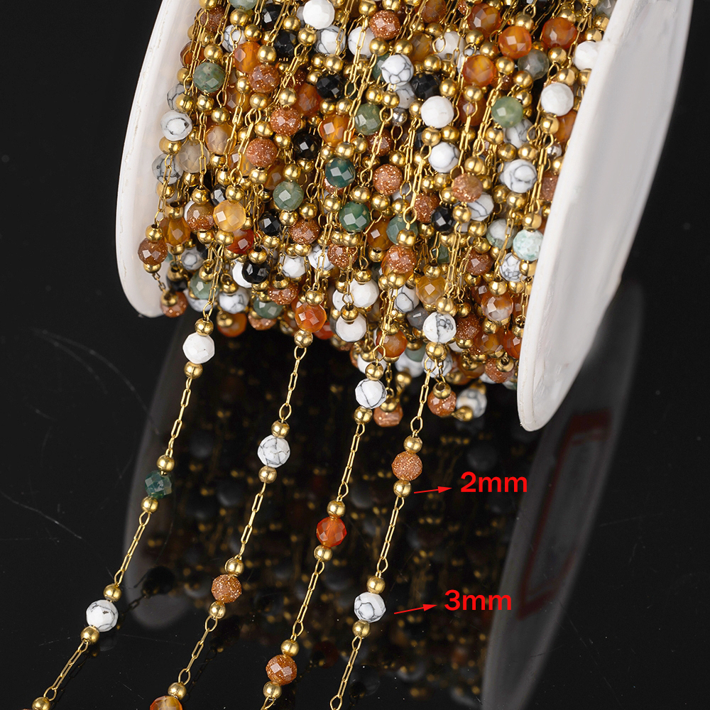 1 metro elegante mix di perlin - Pearl Trim Chain recensione e prezzo