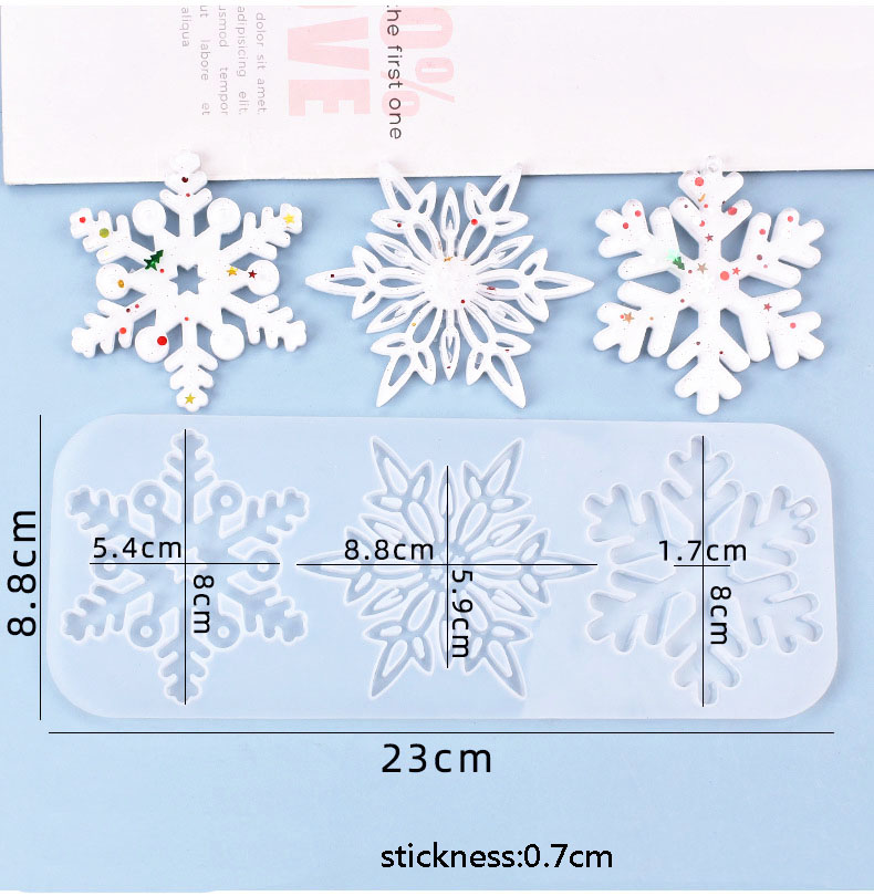 Stampo in Silicone a Forma di  - Christmas Craft Embellishment recensione e prezzo