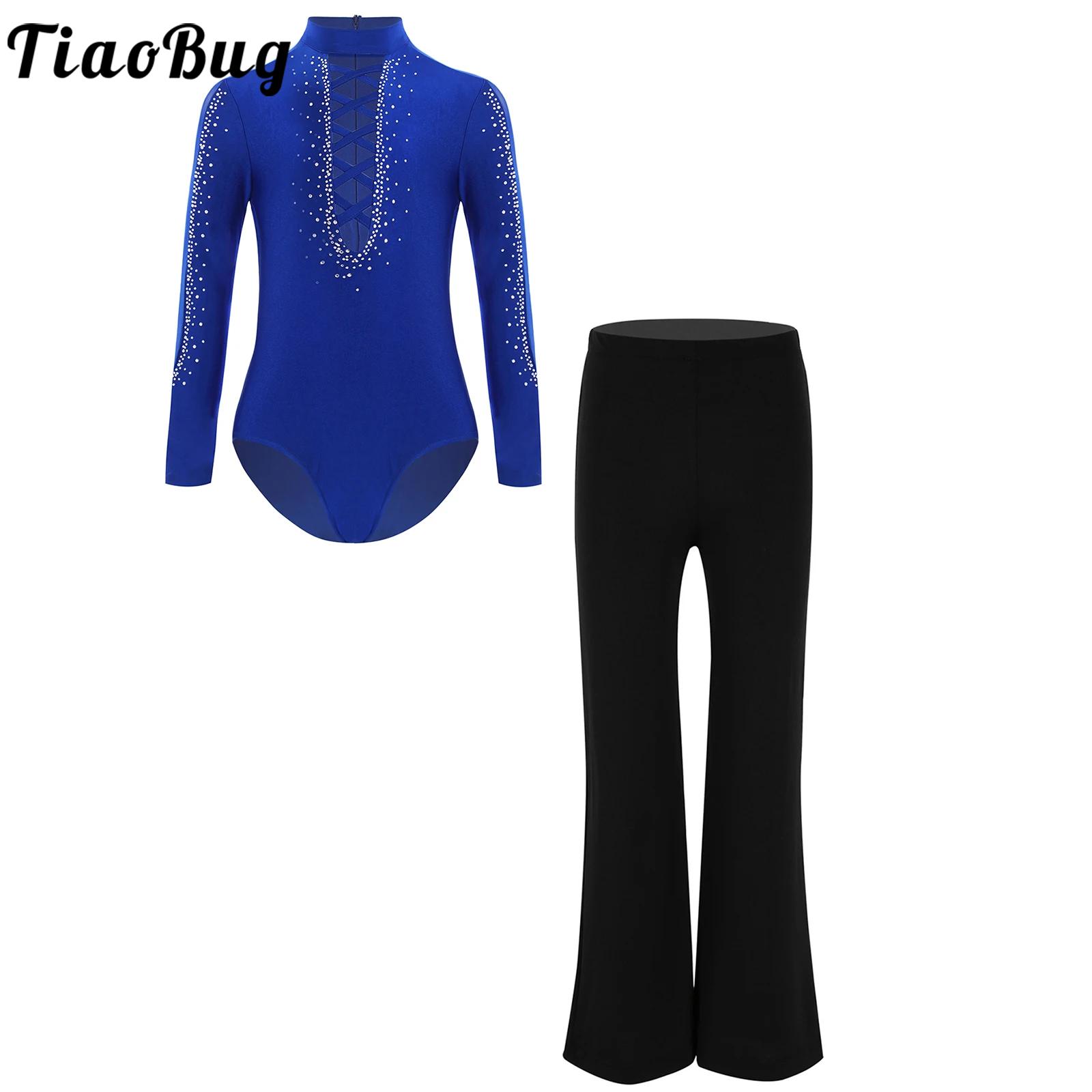 Tuta da ballo latino per bambi - Rhinestone Banding Trim recensione e prezzo