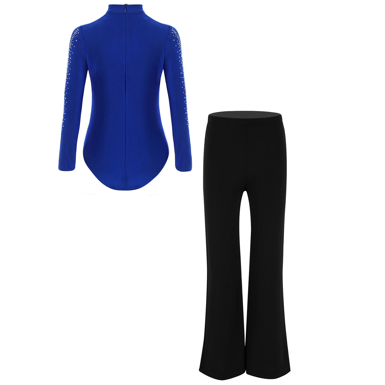 Tuta da ballo latino per bambi - Rhinestone Banding Trim recensione e prezzo