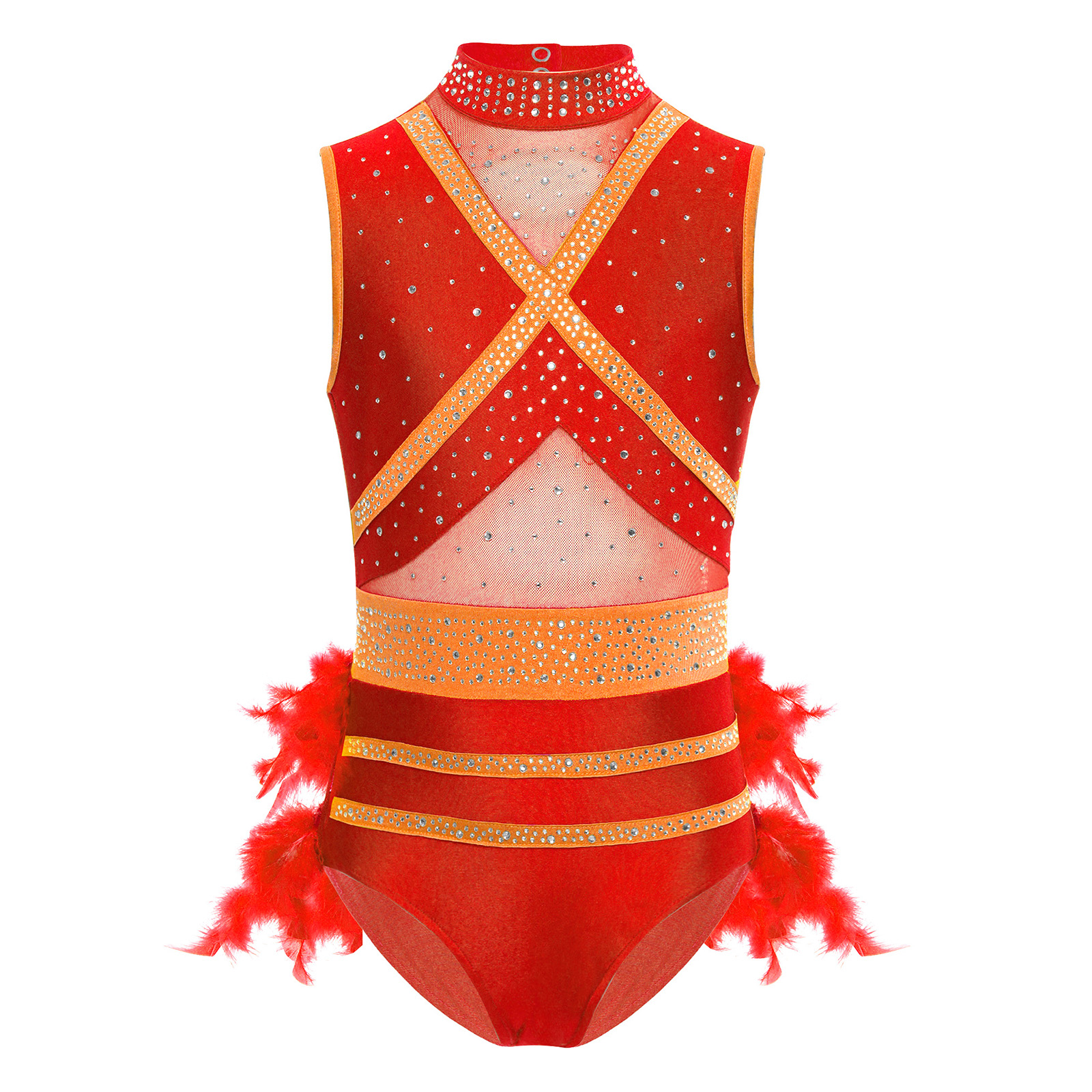 Costume da ballo latino per ba - Rhinestone Banding Trim recensione e prezzo