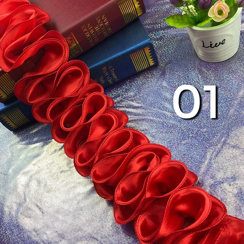 5 Metri Pieghettato Increspato - Lace Ribbon Trim recensione e prezzo