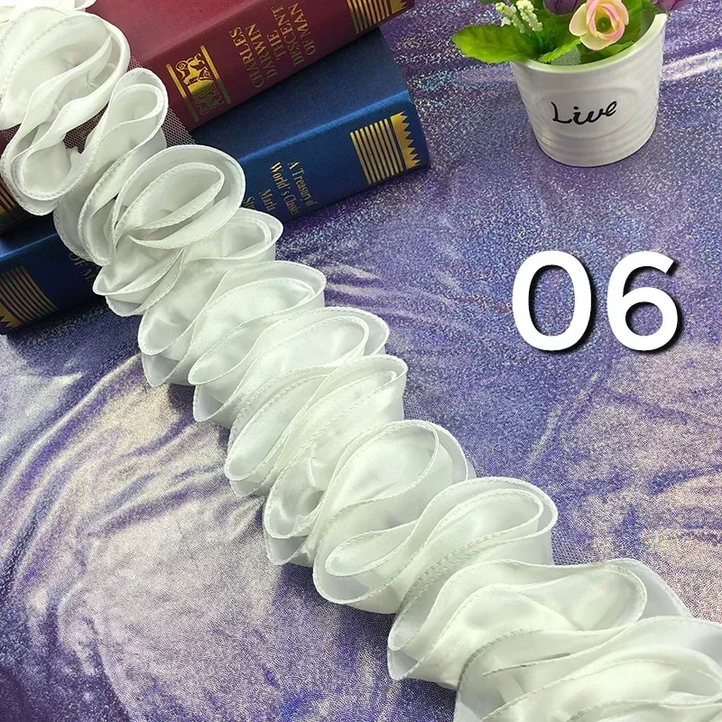 5 Metri Pieghettato Increspato - Lace Ribbon Trim recensione e prezzo