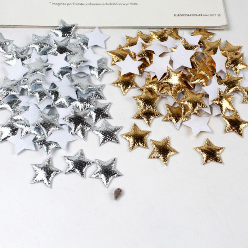 100 pezzi stelle oro/argento p - Christmas Craft Embellishment recensione e prezzo